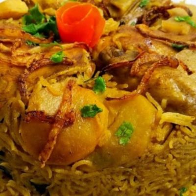 طبق مقلوبة صغير