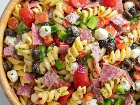Pasta Salami Salad