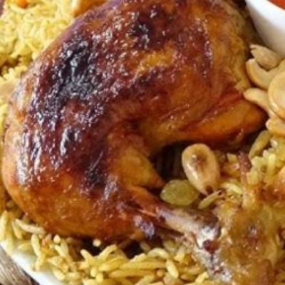 كابسة فخذ دجاج ربعة