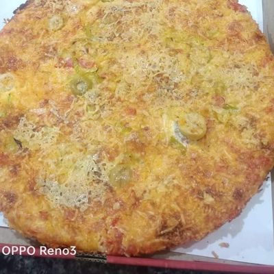 minced sausage oriental pizza