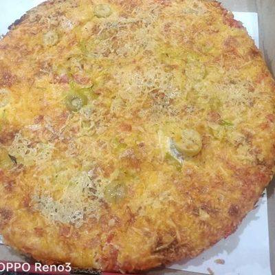crispy oriental pizza