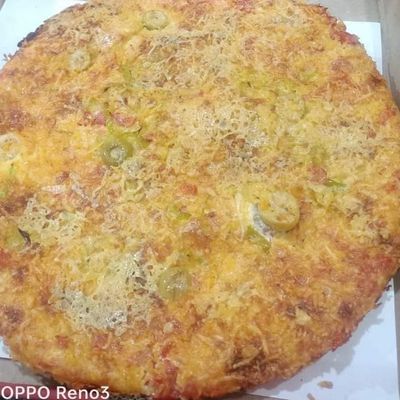 mushroom oriental pizza