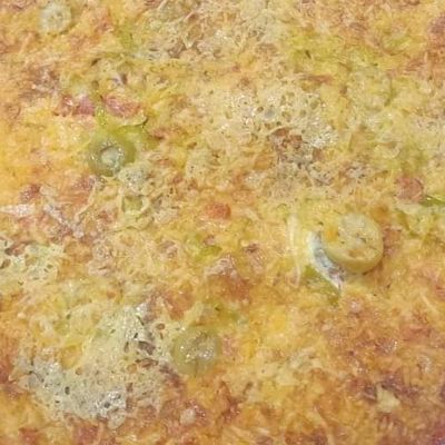 kiri baladi sausage oriental pizza