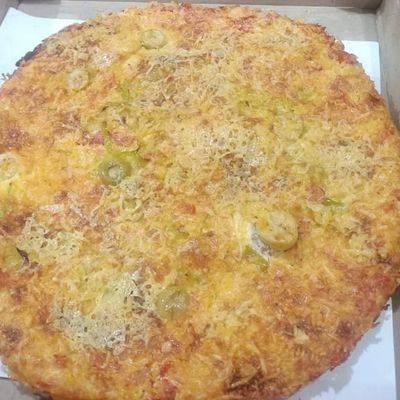 pastrami oriental pizza