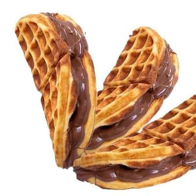 nutella waffle wich