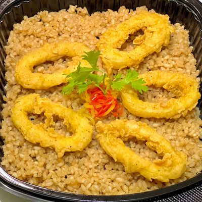 Fried Calamari Platter Meal