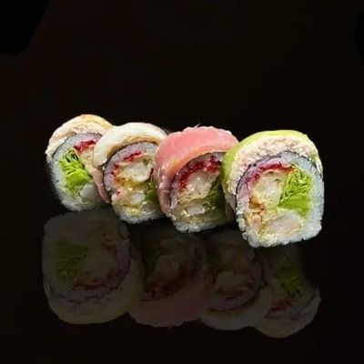 Rainbow Maki Roll