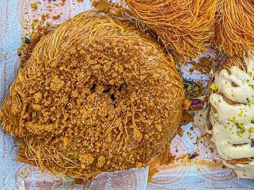 Lotus Biscuit Donuts Konafa