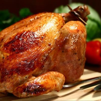 دجاج بلدي مشوي