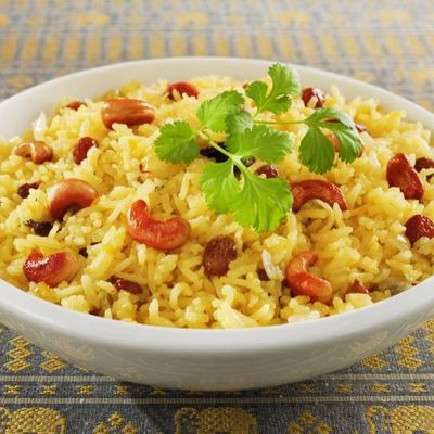 أرز بسمتي بالمكسرات