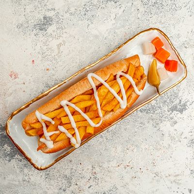 Mayonnaise Potato Sandwich