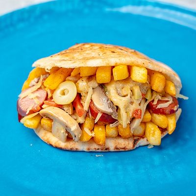 Bazooka Potato Sandwich