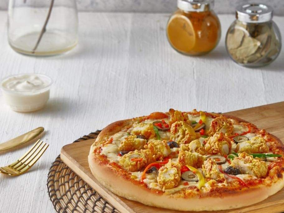 Crispy Chicken Pizza