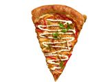 Chicken Ranch one slice pizza