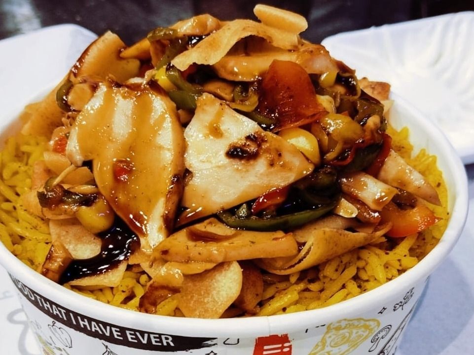 Mushroom Fatteh