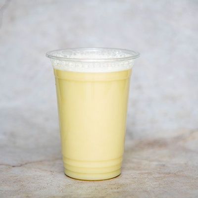 Sugarcane with ice cream juice