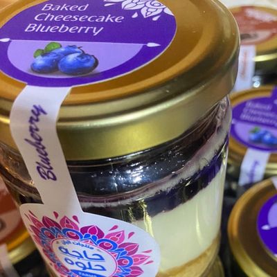 Blueberry Cheesecake Jar