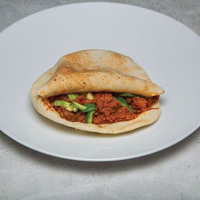 Foul with Sauce Sandwich