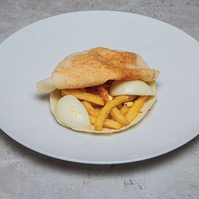 Potato with Boiled Egg Sandwich