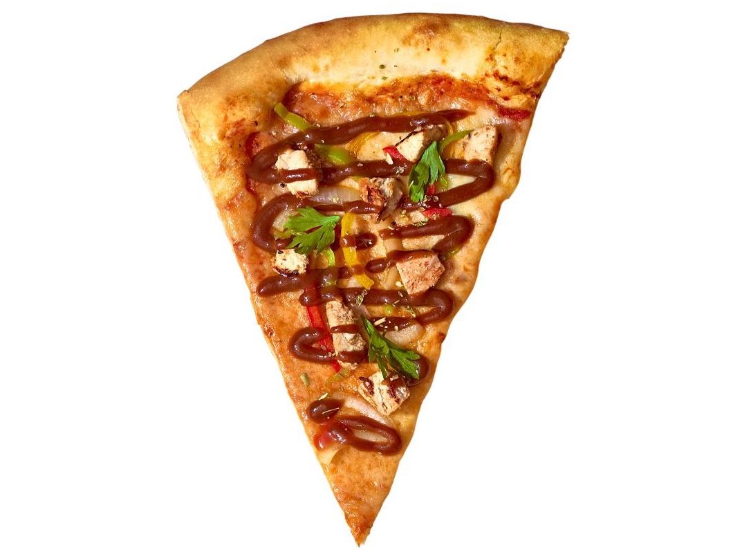 Chicken BBQ one slice pizza