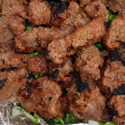 Three-quarters kilo kebab