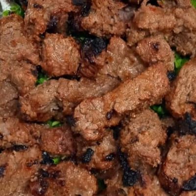 Half a kilo of grilled kebab
