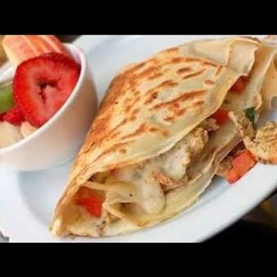 Chicken Shawerma Crepe