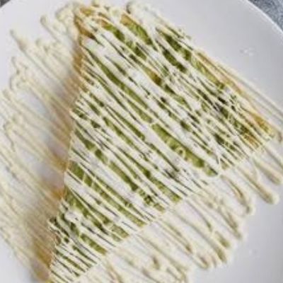 White Pistachio Crepe