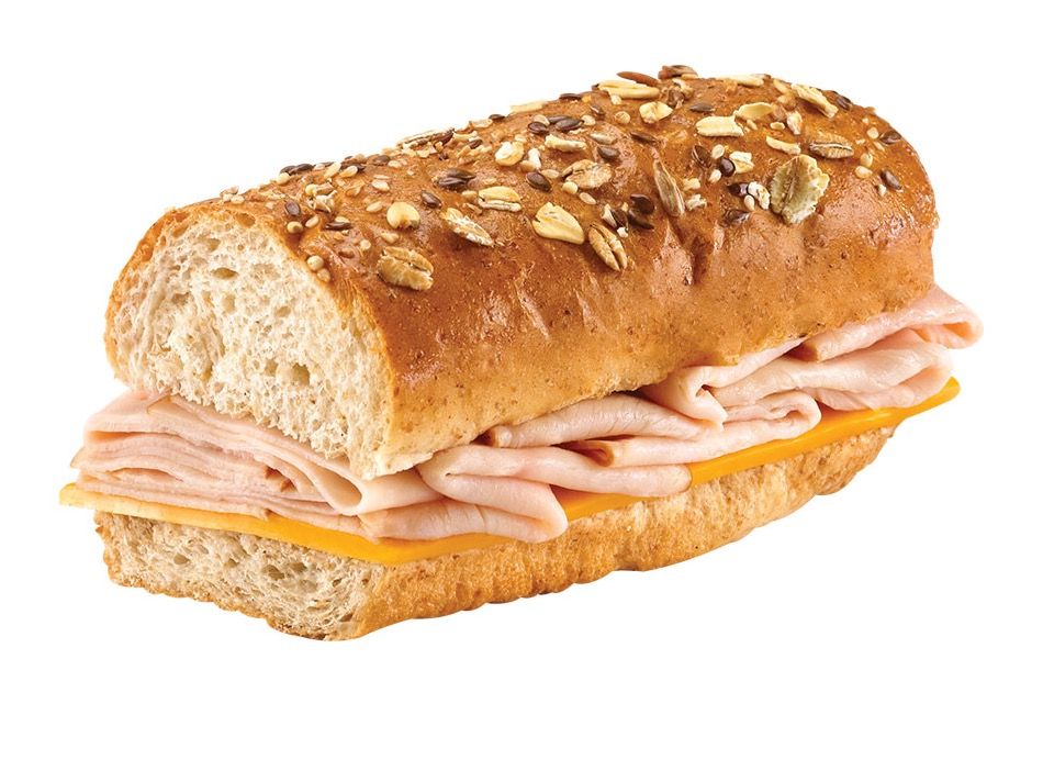 Smoked Turkey and Cheddar Sandwich