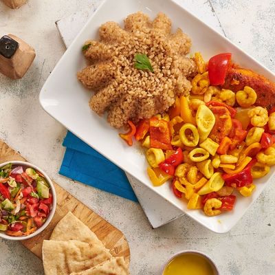 وجبة فاهيتا المأكولات البحرية