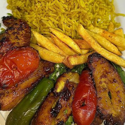 An Eighth Of A Shish Tawook Meal
