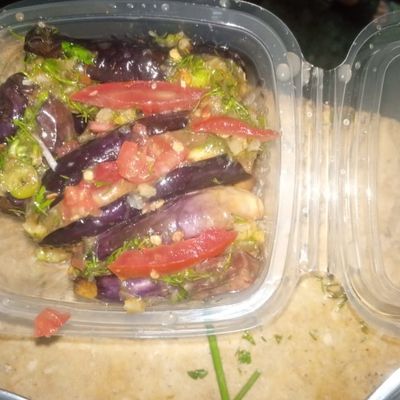Pickled eggplant box