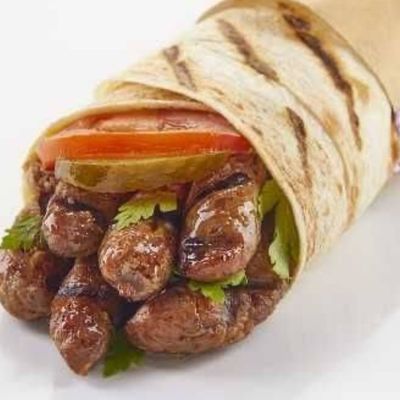 baladi Sausage syrian sandwich