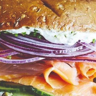Smoked Salmon Sandwich