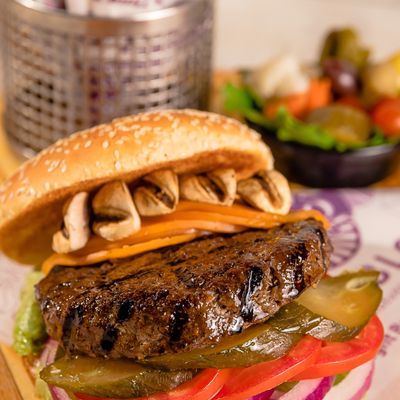 Western Burger Sandwich