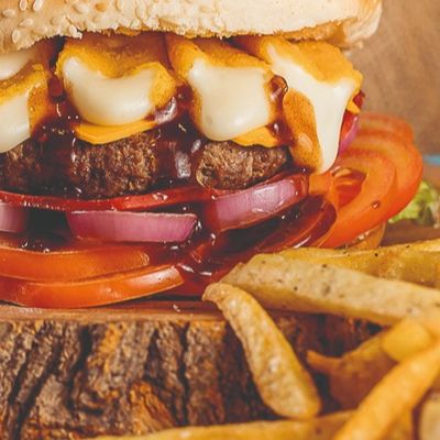 BBQ Burger Sticks