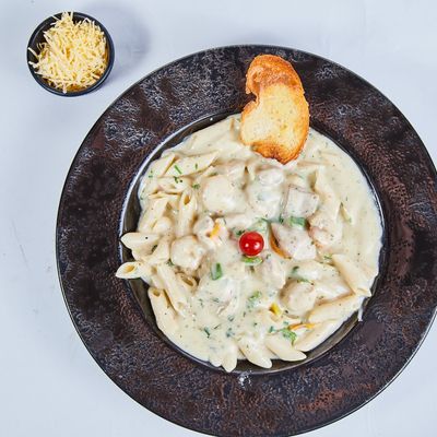 Chicken And Shrimp Pasta