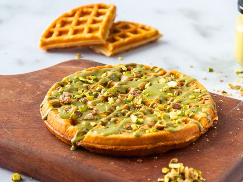 Pistachio Waffle