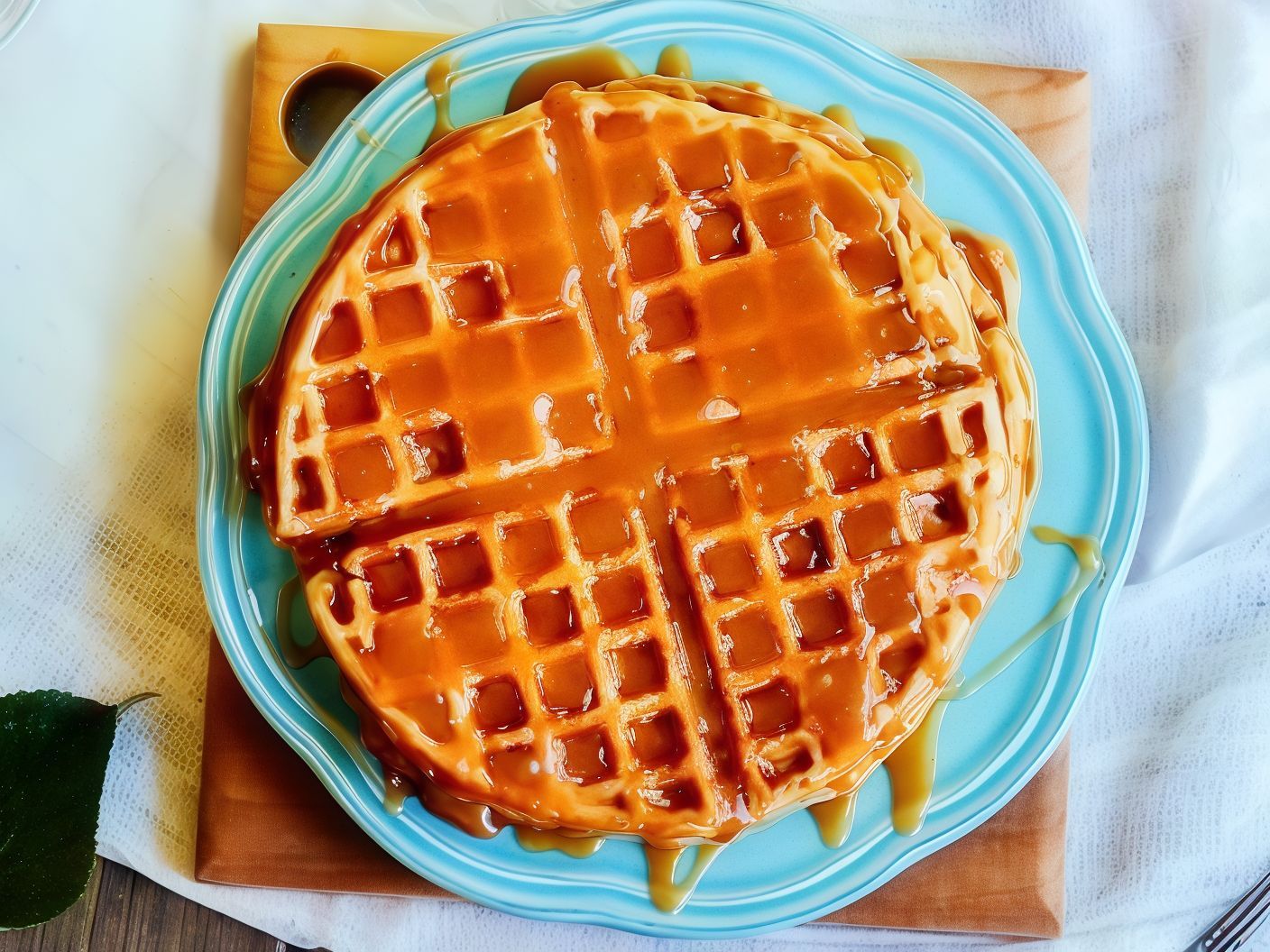 Caramel Waffle