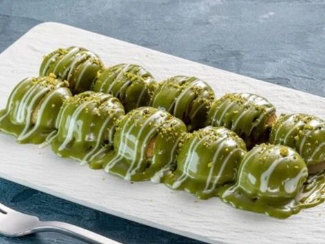 Pistachio Flavored Pancakes