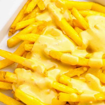 بطاطس مقلية بالجبنة