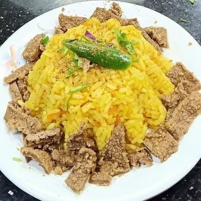أرز مع كبد