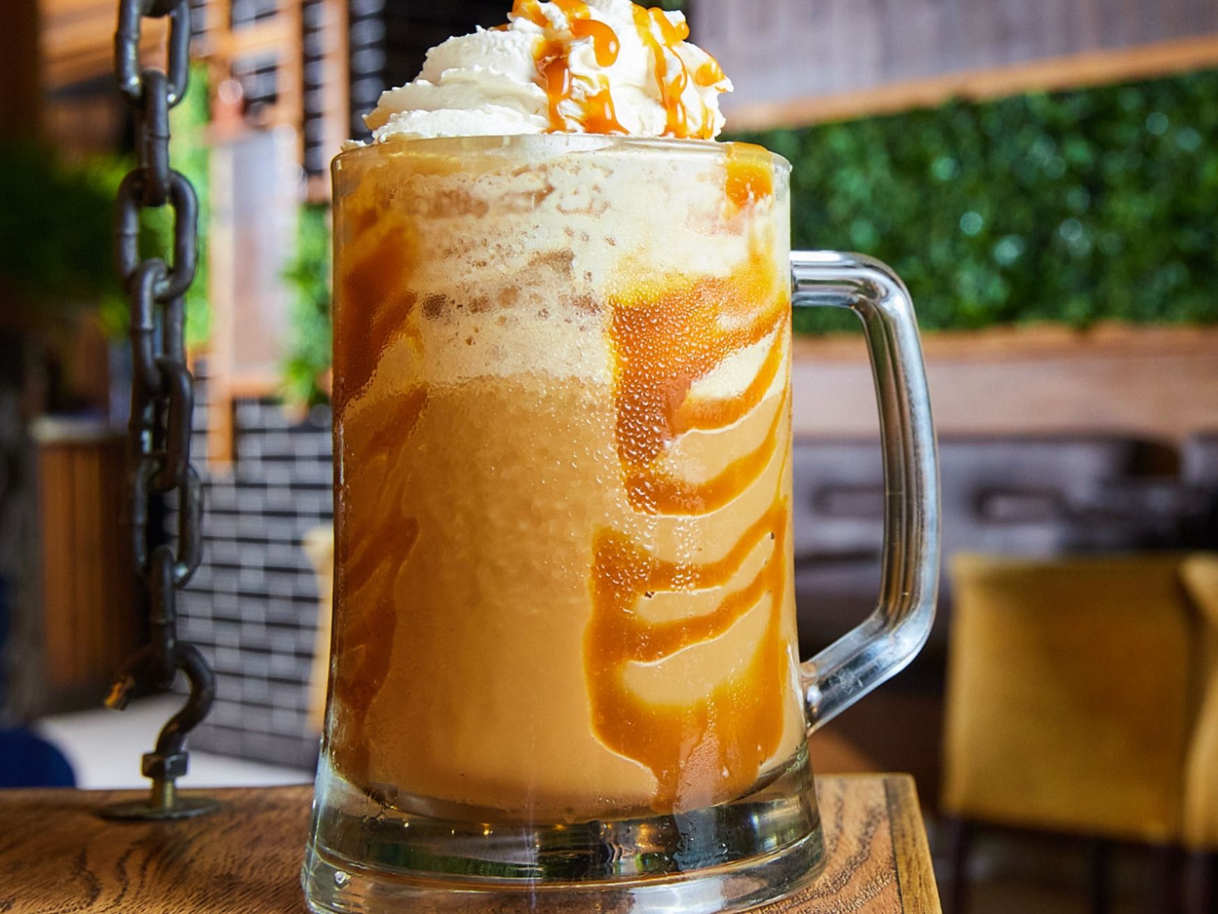 Vanilla With Caramel Frappe