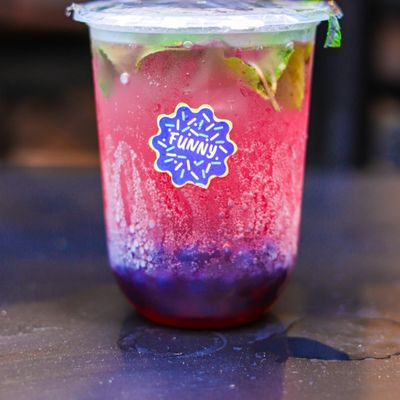 Electric Soda Raspberry Tea