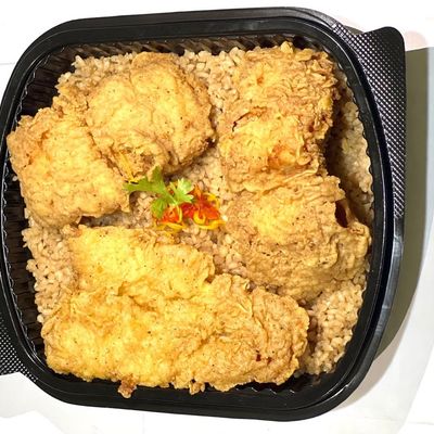 Fried Fillet Fish Platter Meal
