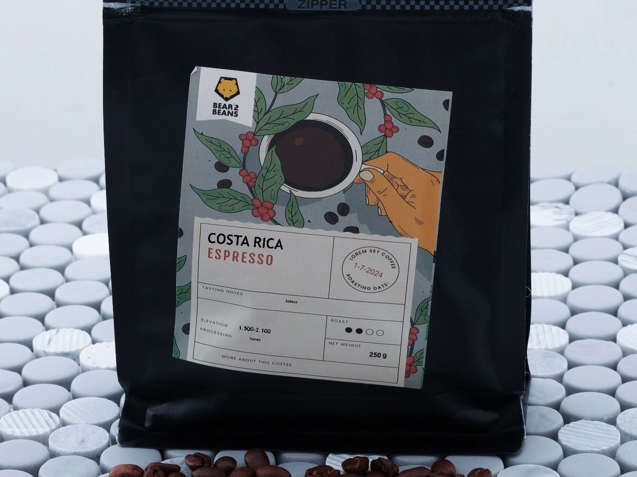 Costa Rica Coffee Beans (250g)
