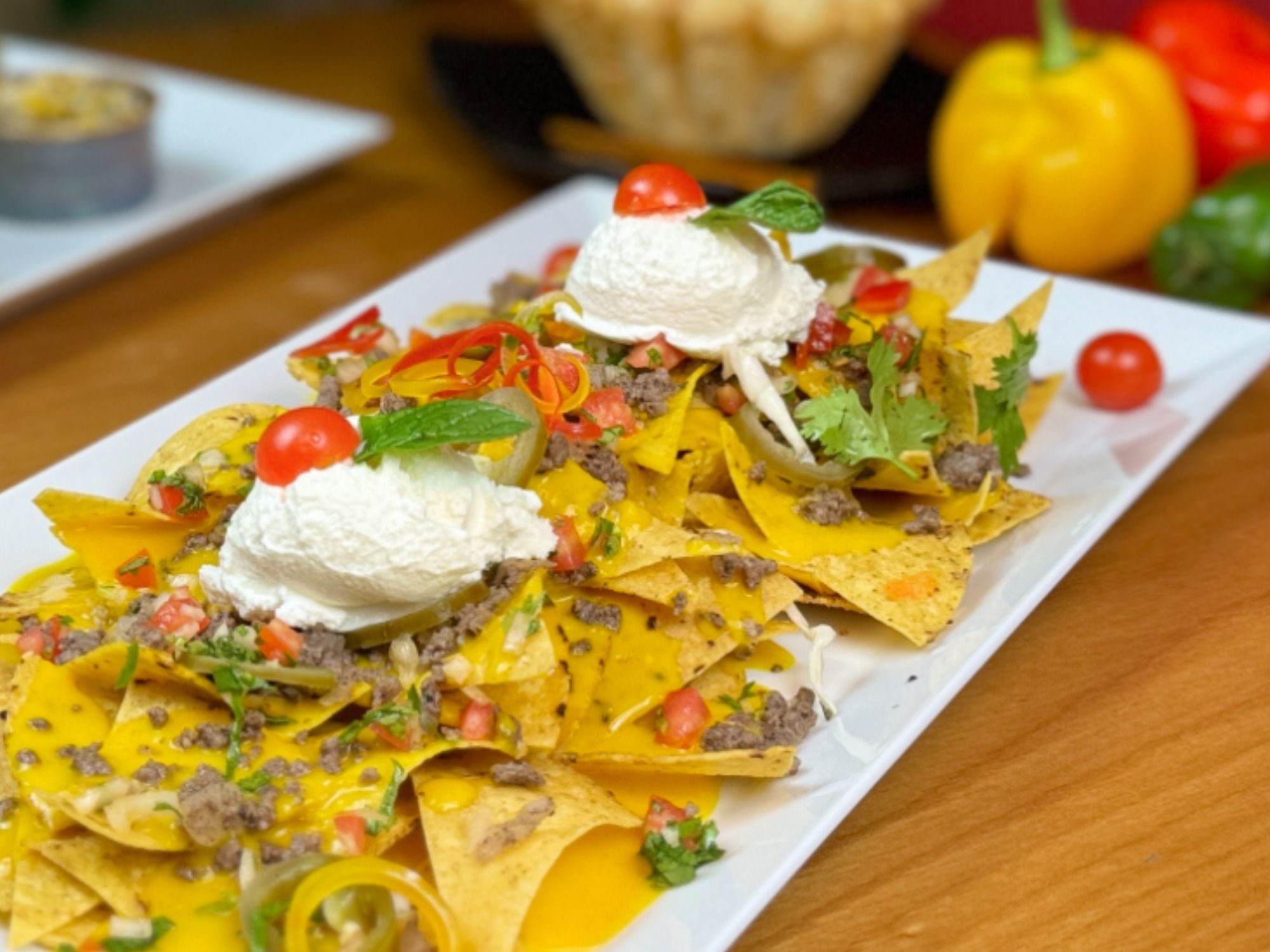 Lodeed Nachos Beef And Chicken