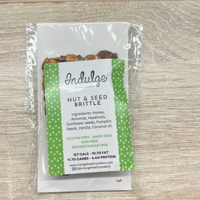Gluten free Nut & Seed Brittle bar