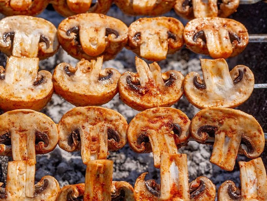 Marinated Grilled Mushroom