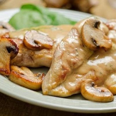 Chicken Piccata Mushroom Meal